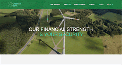 Desktop Screenshot of greensill-bank.com